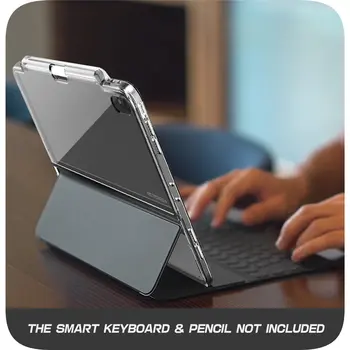 Smart Keyboard/Blyant er IKKE INKLUDERET!Jeg-BLASON Til iPad Pro 12.9 Tilfælde 2018 Med Blyant Indehaveren Kompatibel med Officielle Tastatur 1