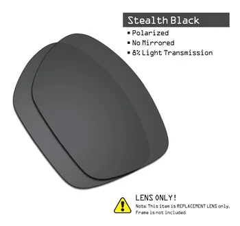 SmartVLT 3 Par Polariserede Solbriller Udskiftning Linser for Oakley Twoface XL Stealth Black & Silver Titanium & Plasma-Lilla 4