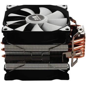 SNEMAND M-T6 4PIN CPU Cooler Master 6 Heatpipe Dobbelt Fans 12cm Ventilator LGA775 1151 115X 1366 Støtte AMD 2