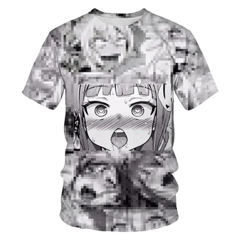 Sommer fashion til mænd T-shirt 3D-animation udskrivning casual T-shirt vitalitet tøj Asian størrelse S-6XL kortærmet T-shirt 1