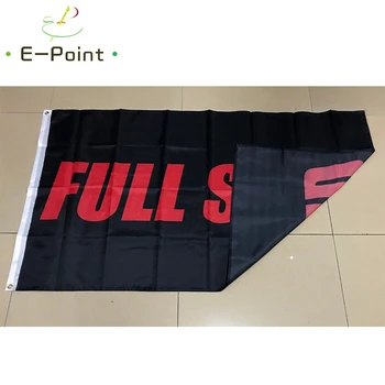 Sort Baggrund Red Fuld Sende Flag 2*3 ft (60*90cm) 3 ft*5ft (90*150 cm) Størrelse Julepynt til Hjem Flag Banner 1