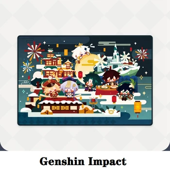 Spil Tema Perifere Genshin Indvirkning Cosplay Tilbehør Anime Vinter Varme Tæppe Hjem Sengetøj, Tæppe Ferie Gave Projekt 0