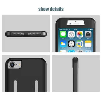 Sport Kører Telefon etuier Til Apple iPhone X 8 7 6 6S Plus Blød Silikone Trænings-og Case Til iphone X 8 7 6 6S Plus 0
