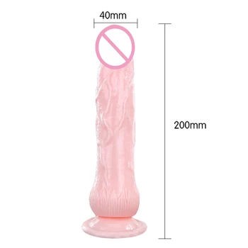 Squirting Silikone Dildo Sugekop Stor Realistisk Dildo Enormt Sædafgang Penis Voksen Sex Legetøj Til Kvinder Håndsex Stimulus 0