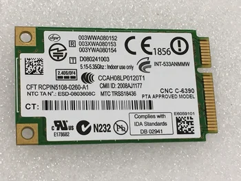 SSEA NYE Trådløse Kort For Intel WiFi Link 5300 AGN 533AN_MMW Mini-PCI-E 2.4/5.0 GHz 450 for IBM X200 X200S X300 R400