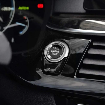Start Stop Engine-Switch Dækning Krystal Knap til BMW 3-Serie E90 E91 E92 E93 E60 E84 E83 E70 E70 E71, E72 G20 2