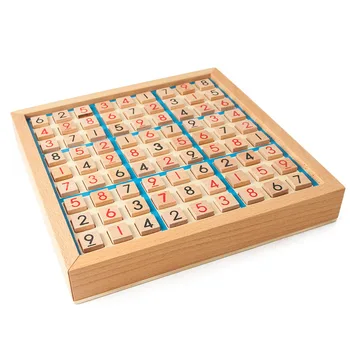 Sudoku Skak Cifre Fra 1 Til 9 Børn Intelligens Argumentation Legetøj Intelligent Fancy Pædagogiske Træ Legetøj Spil Glade Gaver 5006