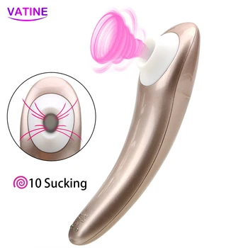 Suge Vibratorer Til Kvinder, Sexlegetøj Klitoris Stumulator Brystvorten Massage Kvindelige Masturbator Erotisk Maskine Voksen Intime Varer Shop 16468