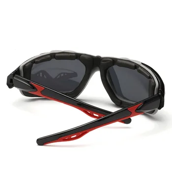 Super Blød Modstå Vind Solbriller Mænd Tætning Ramme Regn Biker Polariserede Briller Sport Goggle UV400-Brillerne Oculos Gafas G8505 1