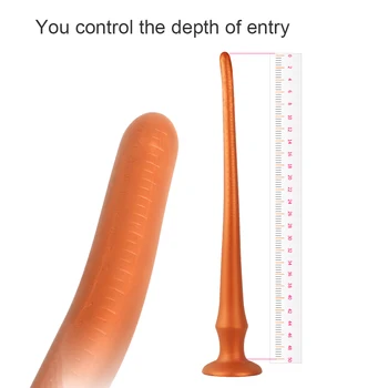 Super lang anal dildo butt plug prostata massage anus dilator skeden håndsex voksen erotisk sex legetøj til kvinder SM gay anal sex 2