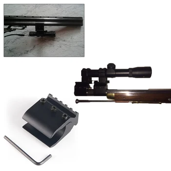 Taktisk 20mm Picatinny Weaver Rail Base Adapter Riffel Pistol Anvendelsesområde Converter lasersigte Base Lommelygte Mount Jagt Tilbehør 2