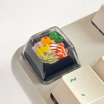 - Tasten Caps Dækker Nøgler, Sushi oprindelige personlighed harpiks keycap gennemsigtig hjemmelavet mekanisk tastatur 0