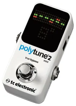 TC Electronic PolyTune 2 Mini Polyfoniske Tuning Pedal Små-format Guitar Tuner Pedal 3 Kromatisk Tuning Tilstande - Guitar Kun 0