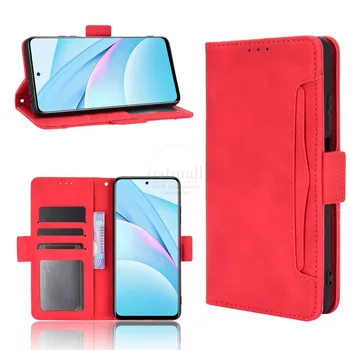 Tegnebog Tilfælde, Xiaomi Redmi Note 9 Pro 5G Tilfælde Magnetisk Lukning Book Flip Cover Til Note 9Pro Læder kortholder Telefon Tasker 3