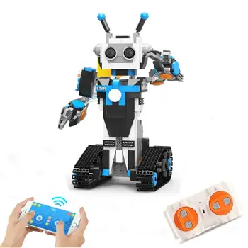 Teknik Robot Øge Videnskab og Uddannelse Dual Fjernbetjening Programmerbare Pædagogisk Legetøj Intelligent Program byggesten 5617
