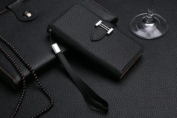 Telefonen Wallet Læder taske til iPhone 11 pro max 7 8 Plus X XS Antal XR Luksus kvinde Flip Cover Mobil cover til iPhone 6 6S Plus 1