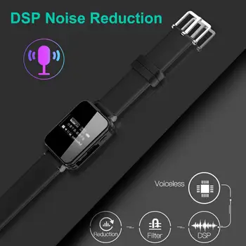 Telele V81 Stemme Aktivere Skjult Digital Voice Recorder Se Skjulte Musik Afspiller Skridttæller Smart Armbånd Stealth Diktafon 1