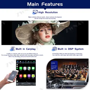 Tesla Stil Skærmen Android-9 Multimedia-Afspiller Til Ford F150 Raptor-2019 GPS Navigation-Audio Radio stereo Bt head unit 4