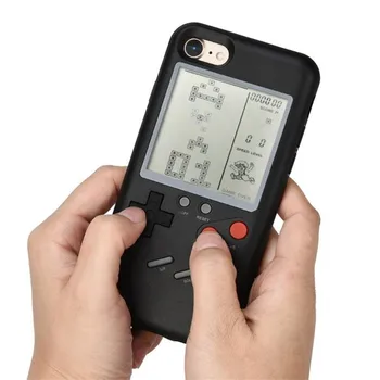 Tetris Ninetendo Telefon Cases Til Iphone X 6plus 6 7 7plus 8 8plus Håndholdte Retro Beskyttelse Game Boy Cover Gave Til Barnet Gaver 0