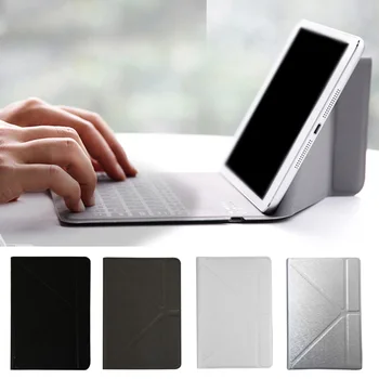Til IPad Mini 4 PU-Ultra-tynd Tablet Tilfælde Stå Dække Letvægts Bluetooth-Tastatur Shell Magnetiske Aftagelig Beskyttende