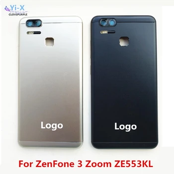 Tilbage Dække For Asus ZenFone 3 Zoom ZE553KL batteridækslet Tilbage Sag Boliger med Volumen Power-Knappen Kamera Linse 0