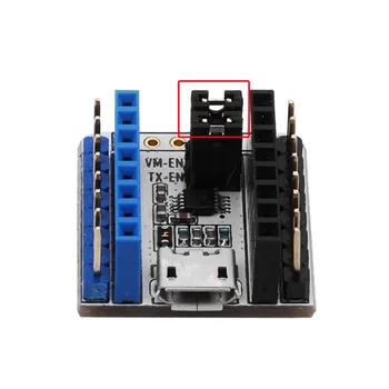 TMC2208 Tester Modulet Controller Board USB til Seriel Adapter med USB-Kabel til 3D Printer QJY99 1