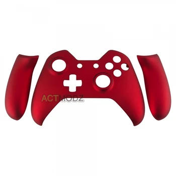 Top Boliger Shell Frontplade Reservedele &Paneler for En Xbox Controller Soft Touch-Rød 3