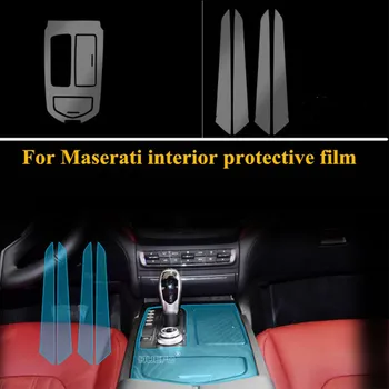 TPU Carbon fiber sticker Til Maserati Ghibli levante Quattroporte Bilen beskyttende film Glas Stål Beskyttende film