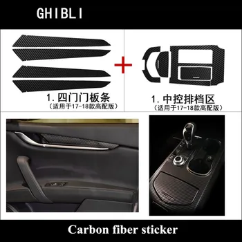 TPU Carbon fiber sticker Til Maserati Ghibli levante Quattroporte Bilen beskyttende film Glas Stål Beskyttende film 1