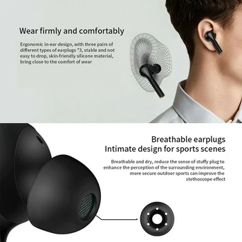 Trådløs Headset Bluetooth Wireless Øreprop LED Batteri-Display TWS Stereo Bluetooth Hovedtelefon Trænings-og Kører Sport JR Tilbud 5