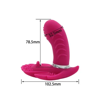 Trådløs Styring Dobbelt Vibratorer til Kvinder Skeden Massageapparat Dildo Vibrator Erotiske Produkter sexlegetøj til Voksne Intime Varer 5