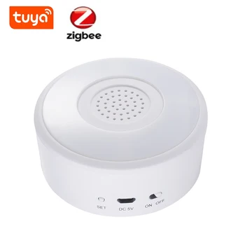 Tuya Wifi/zigbee Lyd-Og Lys Alarm Trådløs Kobling Smart-Lyd Og Lys-Alarm, Horn, Sirene Smart Home Alarm 433Mhz 3