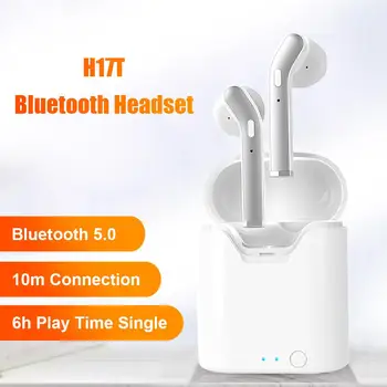 TWS Trådløse Mini Hovedtelefoner Headset Bluetooth 5.0 HiFi-Bas, Stereo Trådløse Øretelefoner Til Mobiltelefoner Sport Støtte Ørestykke 5