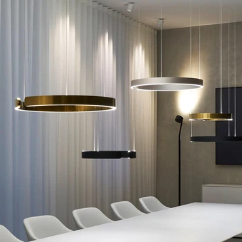 Tyskland Replica Design Belysning Suspension LED-Belysning i Stue, Køkken spisebord Moderne Mito Lysekrone Ring Hanglamp 2595