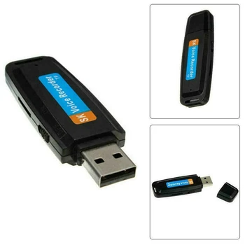 U-Disk o Digital Voice Recorder Pen Oplader, USB-Flash-Drev på Op til 32 gb Mini-SD-TF Høj Kvalitet 3