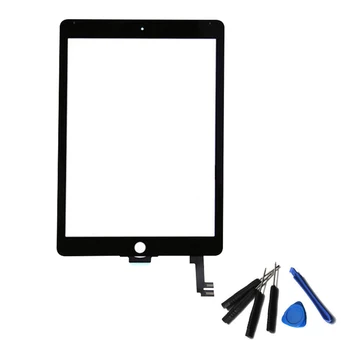 Udskiftning Touch Screen Digitizer Værktøj Sort hvid til iPad, Air 2 A1566 Touch-Skærm til ipad air 2 A1567 Touch Screen Hot Sell 51290