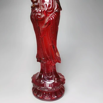 Udsøgte Kinesiske aspicious Rav Harpiks statue - SongZi Guanyin 4045