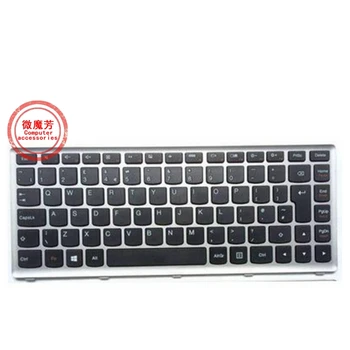 UK silver Ny engelsk Erstatte laptop tastatur Til Lenovo U310-ED IFI 32039