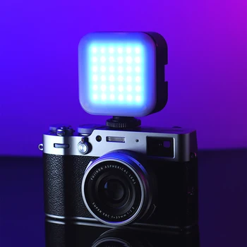 Ulanzi U-Lyse 2700K-6500K LED Video Lys 6 Farve Gel RGB Effekt Lys Magnetiske Fyld Lys Vlog på Youtube Levende Lys Ultra Mini 1