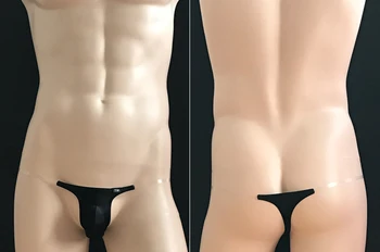 Ultra herre sexet gennemsigtig usynlige klipklapper på mænds penis pose sexet undertøj, g-strenge undertøj g-streng til mænd skridtbeskytter 0