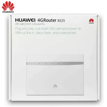 Ulåst Huawei B525 B525s-65a 4G LTE Cat 6 Mobile Hotspot Gateway 4G LTE WiFi Router 4