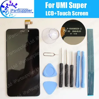 Umi Super LCD Display+Touch Screen Oprindelige LCD-Digitizer Glas Panel Erstatning For Umi Super F-550028X2N 3