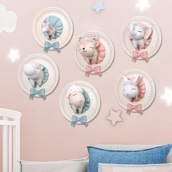Unicorn Væggen Hænger Indendørs Væg Dekoration Af Børneværelset Indretning Til Børneværelset Hjem Girl Room Decor 5
