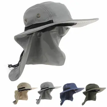 Unisex Mænd Kvinder Casual solhat Myg Hoved Net Hat UPF 50+ Rejse Camping Visir Hat UV-Beskyttelse Hurtig Tørring Cap Udendørs 3