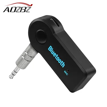 Universal 3,5 mm Bil Bluetooth Audio Music Receiver Adapter Auto AUX-A2DP Streaming-Kit til Hovedtelefon Højttaler V3.0 42845