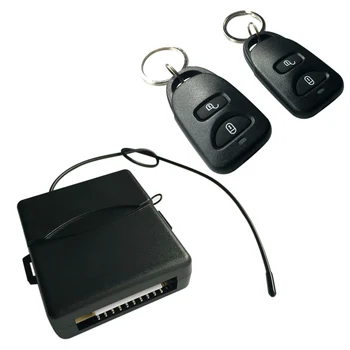 Universal Bil alarm system fjernbetjening Bil centrallås, Keyless Entry smart fjernbetjening bil nøgle system kit for VW-Peugeot 307 0