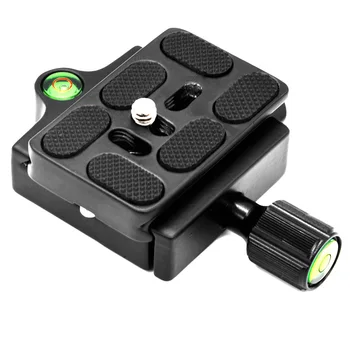 Universal Kamera Stativ Monopod Quick Release Spænde Adapter med PU60 QR-Plade til Monopod Stativ Skyder Kamera Tilbehør 1