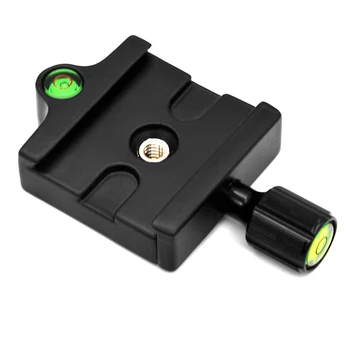 Universal Kamera Stativ Monopod Quick Release Spænde Adapter med PU60 QR-Plade til Monopod Stativ Skyder Kamera Tilbehør 2