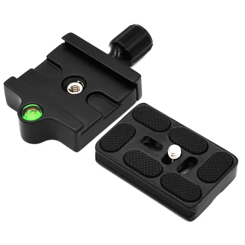 Universal Kamera Stativ Monopod Quick Release Spænde Adapter med PU60 QR-Plade til Monopod Stativ Skyder Kamera Tilbehør 5