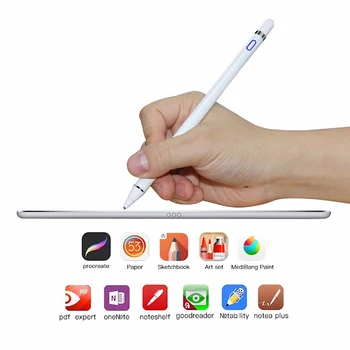 Universal Kapacitiv Stylus Aktiv Touch Pen til Mobiltelefoner, Tablet PC-Tegning, Maleri Smart Blyant 2